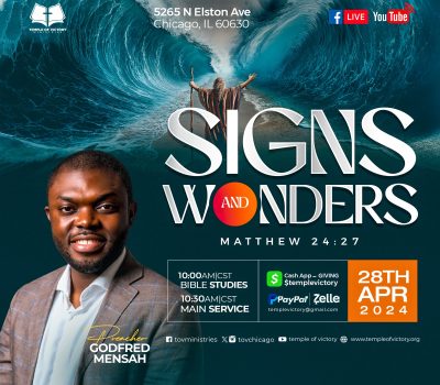 TOV Signs & Wonders